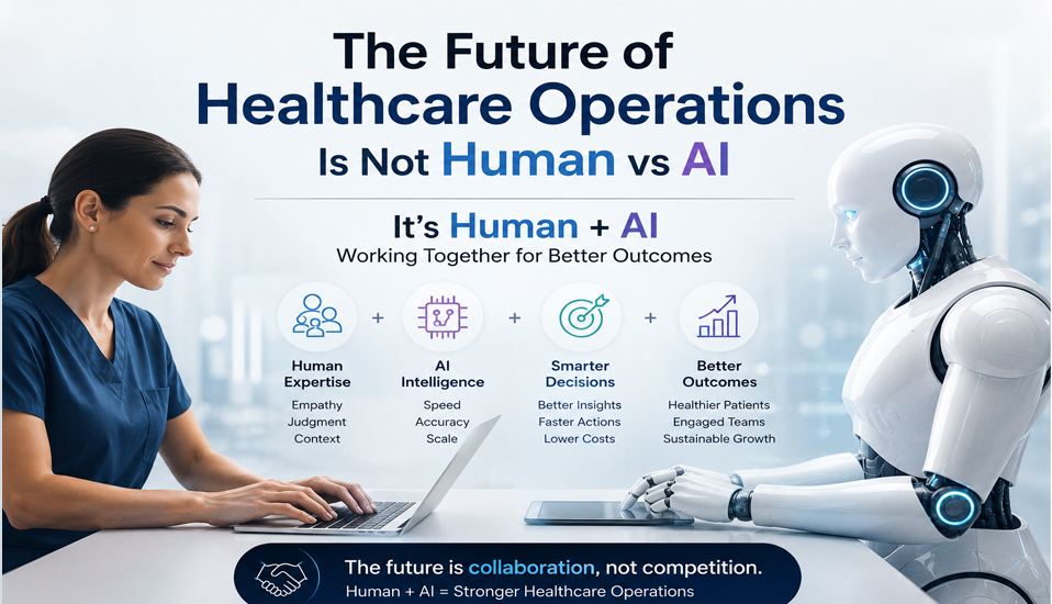 The Future of Healthcare Operations Is Not Human vs AI