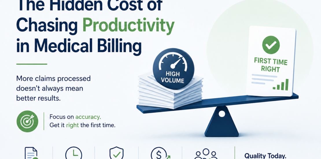 The Hidden Cost of Chasing Productivity in Medical Billing