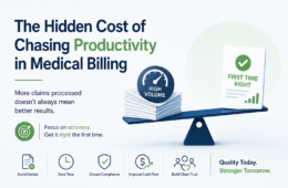 The Hidden Cost of Chasing Productivity in Medical Billing
