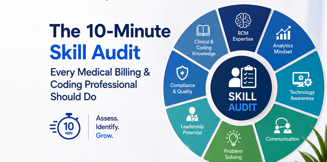 10-minute skill audit for medical billing and coding professionals