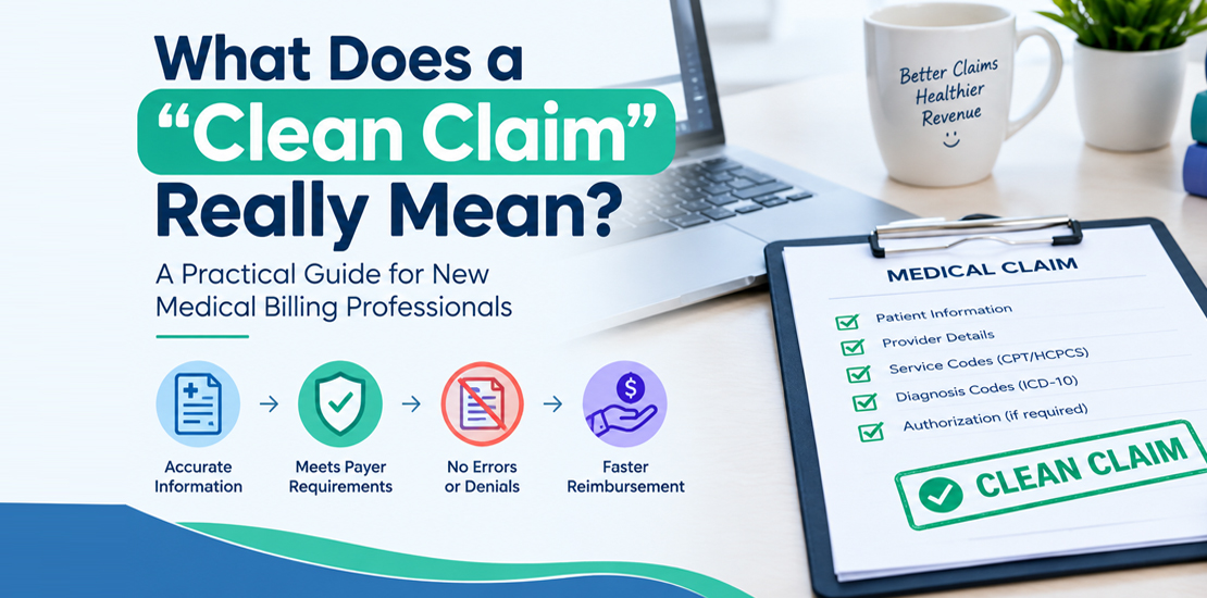 What a clean claim means in medical billing and the information required for accurate claim processing