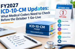 FY2027 ICD-10-CM updates for medical coders before October 1