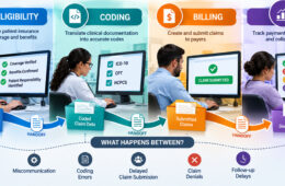 The RCM handoff problem between eligibility, coding, billing, payment posting and accounts receivable